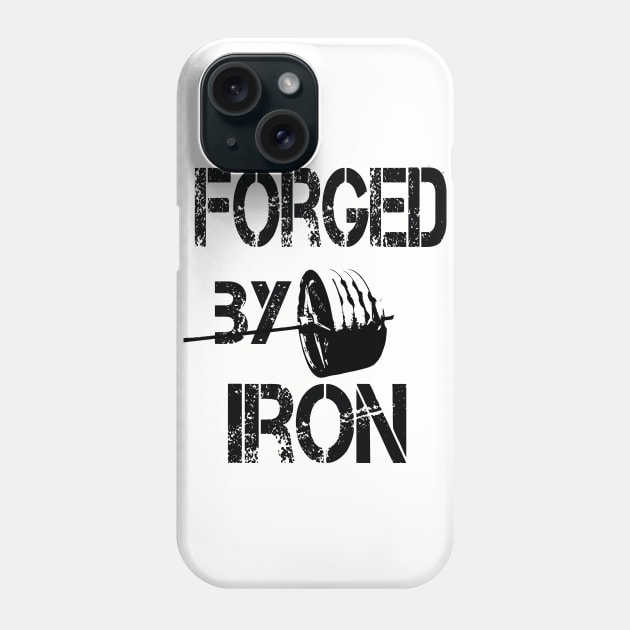 Forged By Iron Phone Case by Brofanity