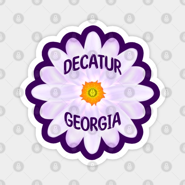 Decatur Georgia Magnet by MoMido