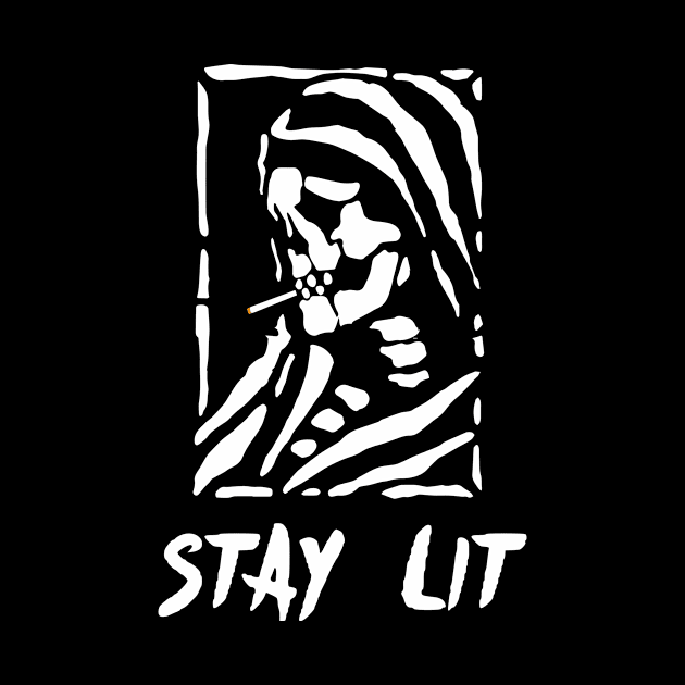 Stay Lit Smoking Reaper by WitchingHourJP