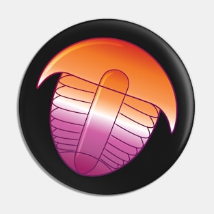 Lesbian Pride Trilobite Pin