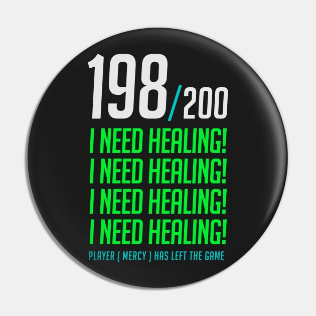 198/200 Time for Heals (Large) Pin by secretsignal