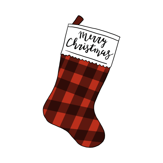 Merry Christmas Stocking by RachWillz