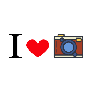 I love cameras and photography vintage T-Shirt