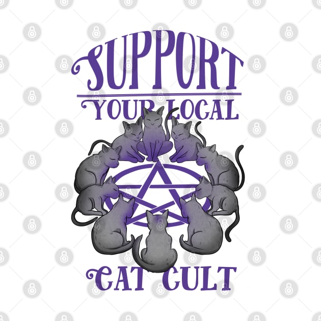 Support your local cat cult by Jess Adams