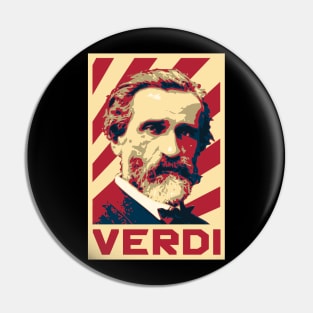 Giuseppe Verdi Propaganda Pin