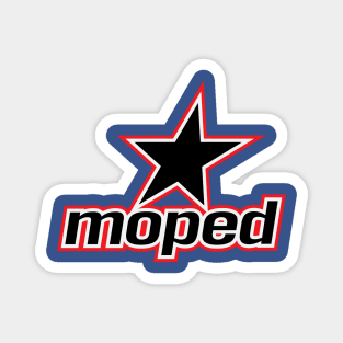 Moped Star (3c) Magnet