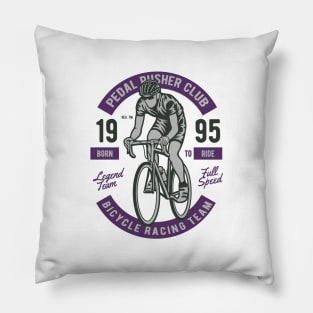 Amazing Bicycle Racing Team Pillow