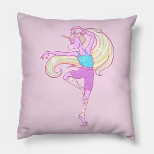 Modern Dance Unicorn Pillow