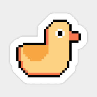 cute duck pixel art Magnet