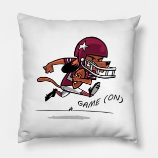 american football, game on, sport, gift Pillow