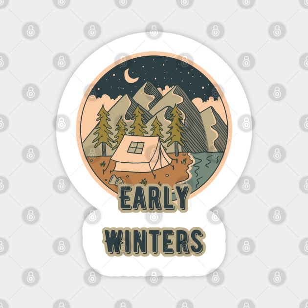 Early Winters Spires Magnet by Canada Cities