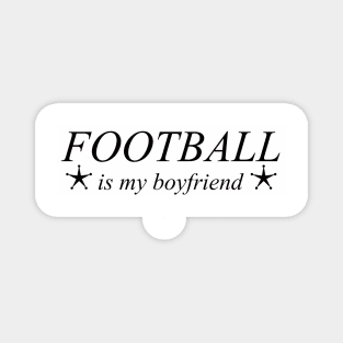 Funny Football Girlfriend Magnet