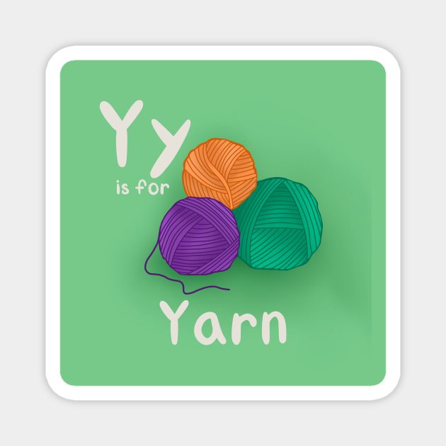 Y is for Yarn Magnet by simonescha