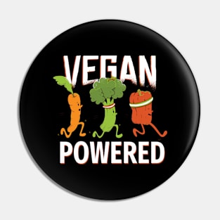 Vegan Powered Pin