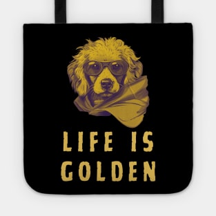 Life is Golden Tote