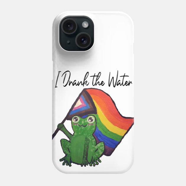 Gay Frogs Phone Case by Tara Liz Art