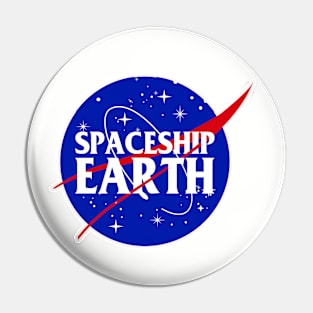 SS Earth Mashup Pin