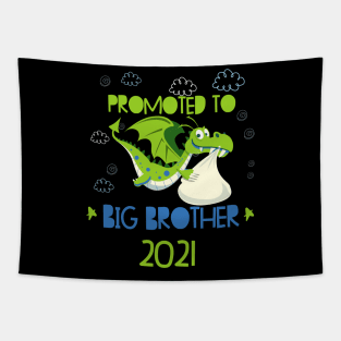 Dragon Big Brother Pregnant 2021 Gift Idea Tapestry