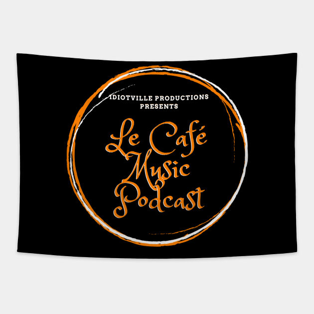 Le Café Music Podcast Tapestry by Idiotville Productions