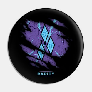 RARITY - RIPPED Pin