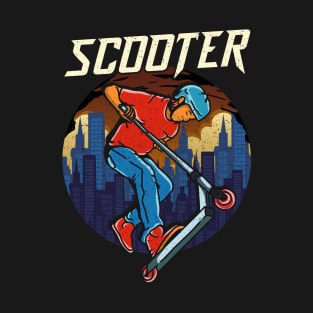 Cute & Funny Scooter Obsessed Scootering T-Shirt