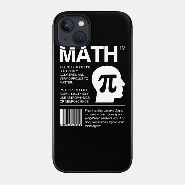 Math Package - Math Teacher - Math Teacher Gift - Phone Case