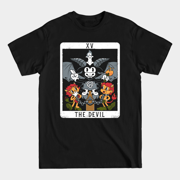 Discover The Devil - XV Tarot Card -Baphomet - Baphomet - T-Shirt