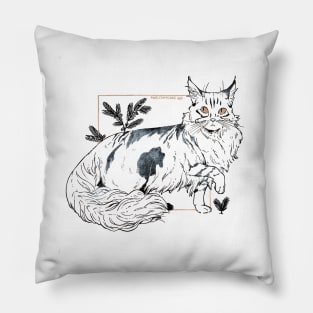 Maine coon Pillow