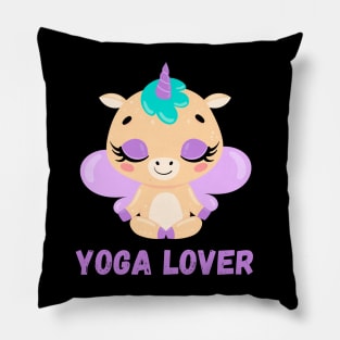 Funny Yoga Lover Pillow