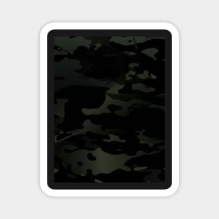 Multicamo Black Camouflage Magnet