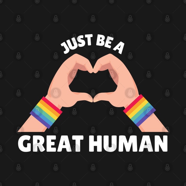 Lego Pride - Just Be A Great Human by StarMa