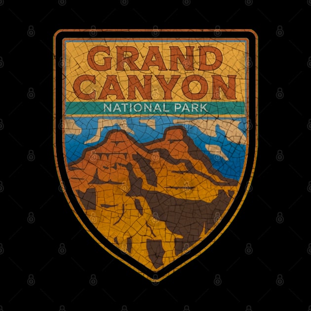 Grand Canyon vintage decal by Midcenturydave