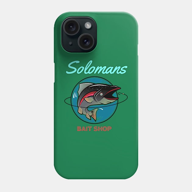 Solomans bait shop Phone Case by Benjamin Customs