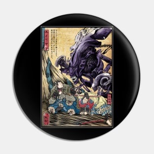 Aliens in Japan Pin