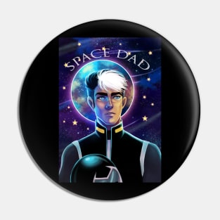 Space Dad Pin