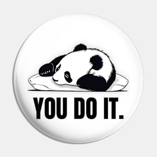 Lazy Panda Pin