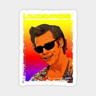 Ace Ventura pop art Magnet
