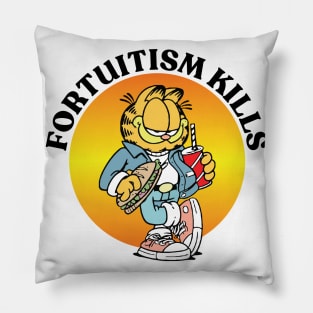 FORTUITISM KILLS Pillow