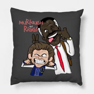 Murtaugh and Riggs Pillow