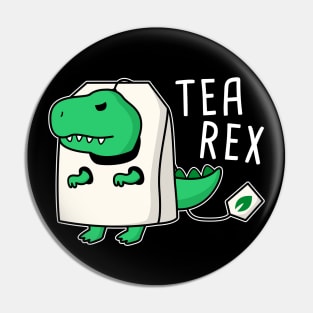 FUNNY PUN CUTE DINOSAUR TEA REX T-REX Pin