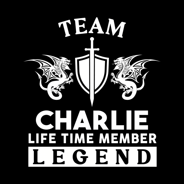 Charlie Name T Shirt - Charlie Life Time Member Legend Gift Item Tee by unendurableslemp118