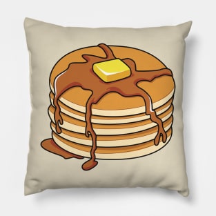 Pancake cartoon illustration Pillow