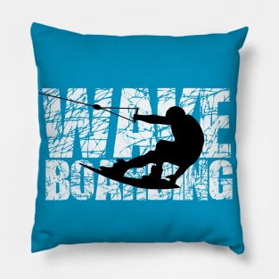 Wakeboarder jumping Pillow