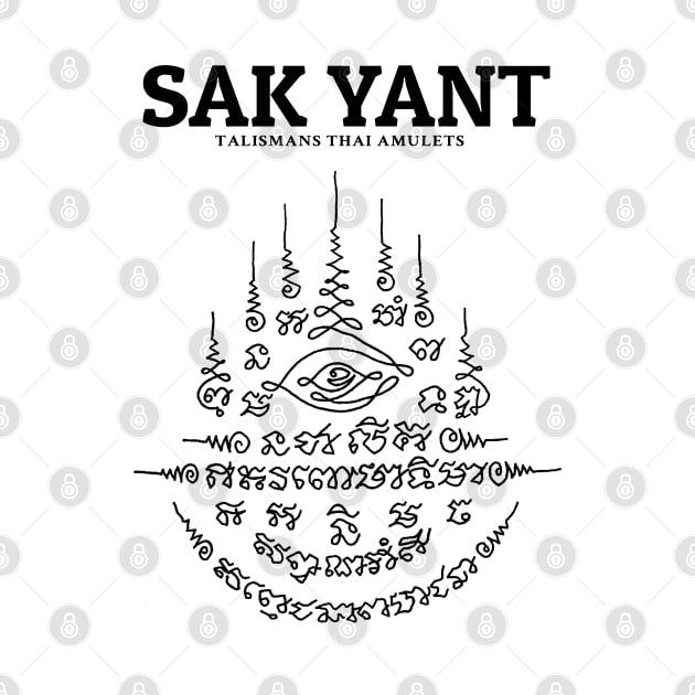 Tattoo Sak Yant Thai by KewaleeTee