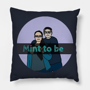 Mint to be shirt Pillow