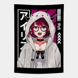 IRyS with Hoodie Tapestry