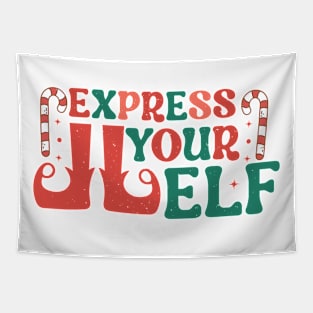 Express Your Elf Tapestry