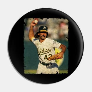 Dennis Eckersley in Oakland Athletics Pin