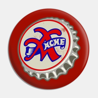 Vintage Acme Beer and Soda Bottlecap Pin