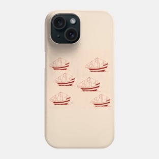 Nautical ships Phone Case